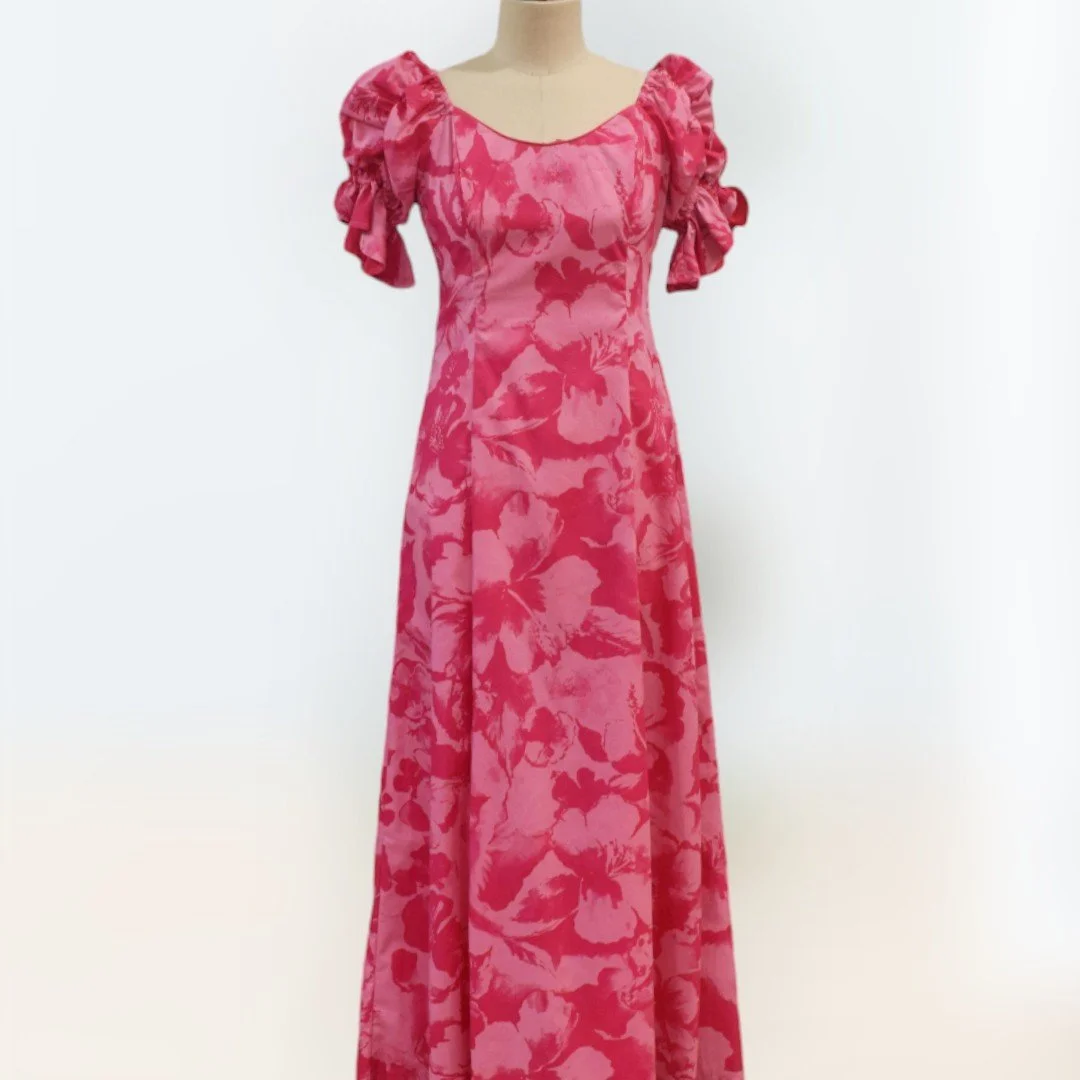 【美品 ハワイ製 フラダンス衣装】パープル Princess Kaiulani 美品 ハワイ製 フラダンス衣装】パープル Princess Kaiulani